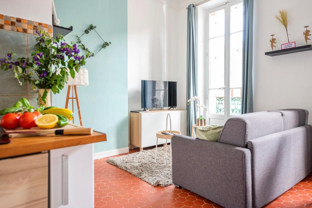 Bao Location - Ideal Pro & Couple - Animaux Acceptes - 5Min A Pied Centre Ville & Port - Commerces - Plages 1,9Km - Parking Gratuit - Wifi Hd La Seyne-sur-Mer Luaran gambar