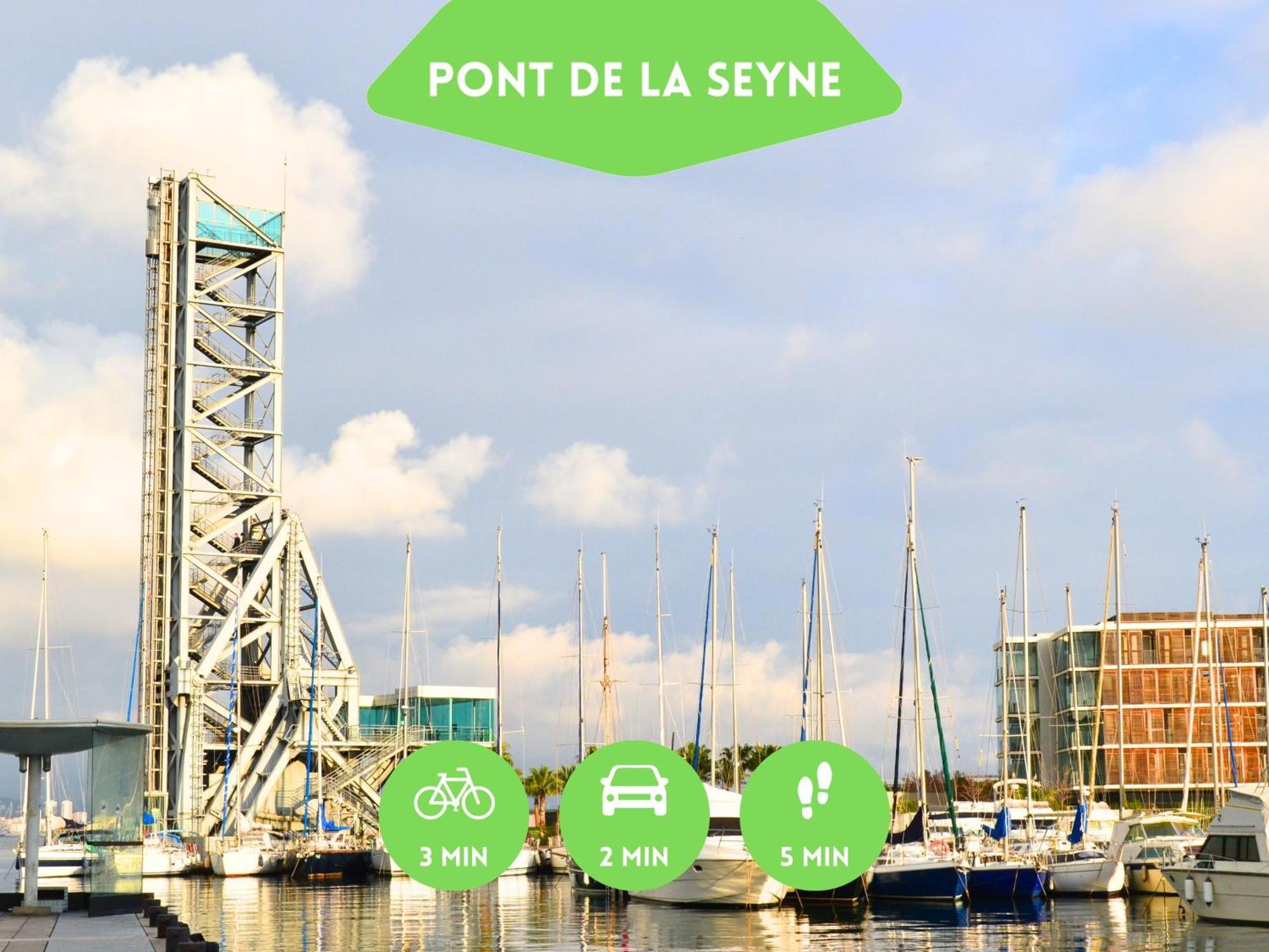 Bao Location - Ideal Pro & Couple - Animaux Acceptes - 5Min A Pied Centre Ville & Port - Commerces - Plages 1,9Km - Parking Gratuit - Wifi Hd La Seyne-sur-Mer Luaran gambar