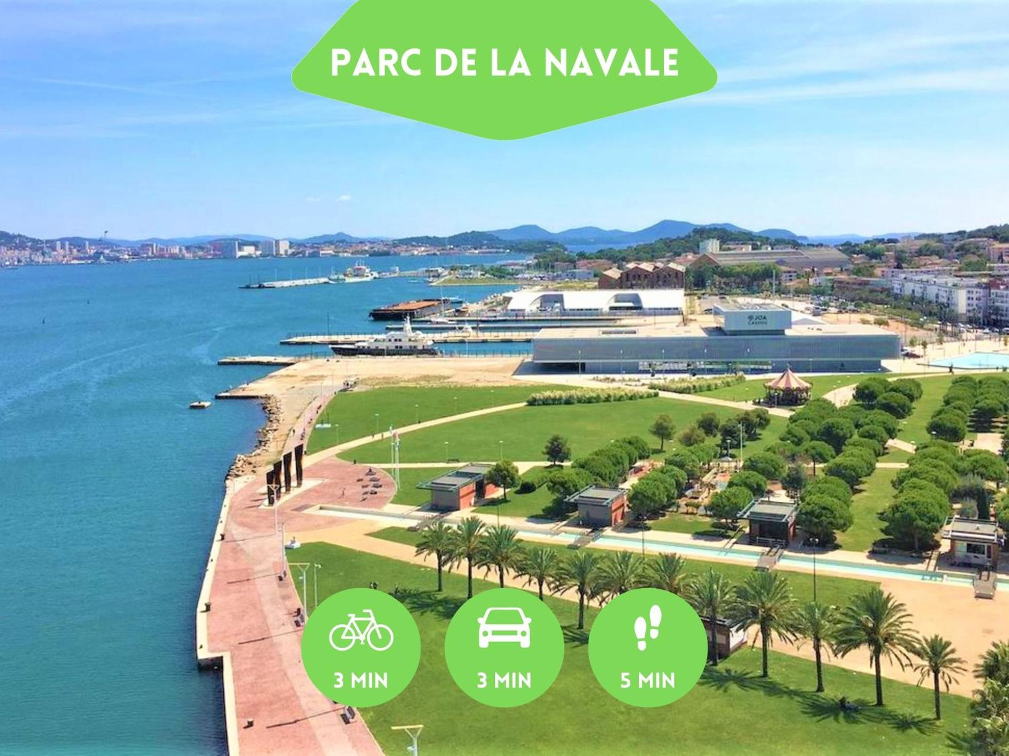 Bao Location - Ideal Pro & Couple - Animaux Acceptes - 5Min A Pied Centre Ville & Port - Commerces - Plages 1,9Km - Parking Gratuit - Wifi Hd La Seyne-sur-Mer Luaran gambar